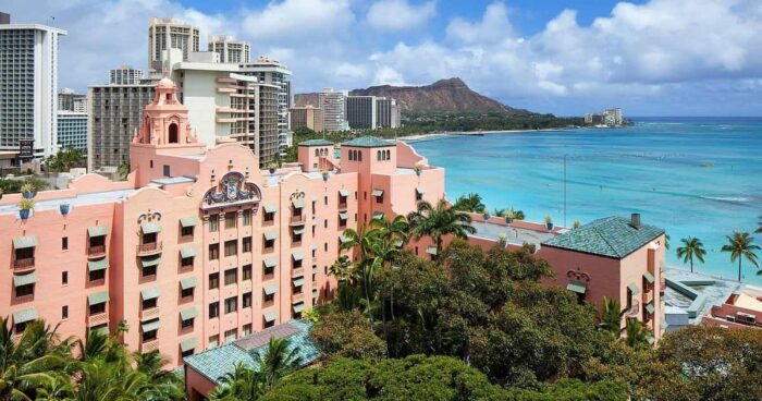 THE ROYAL HAWAIIAN IN HONOLULU HI