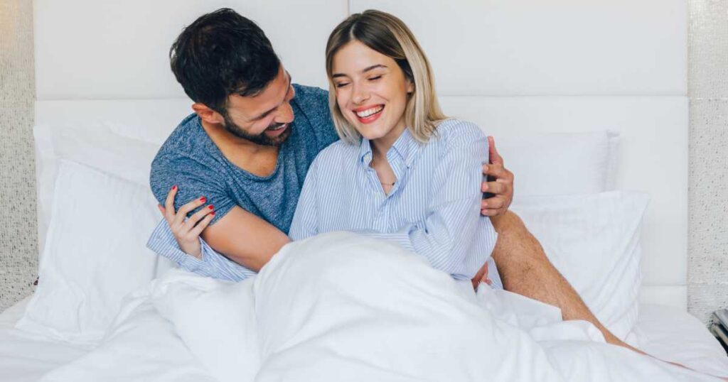 Stay up and talk for hours - Sexy Date Ideas