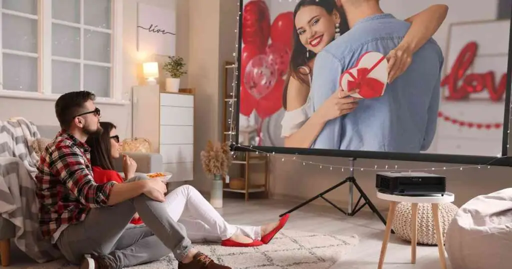 10 Adorable Valentine's Day Date Ideas. Watch A Romantic Movie Marathon