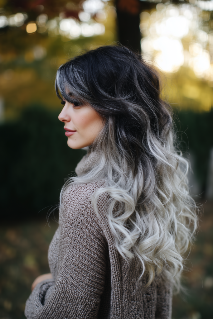 Silver Ombré
