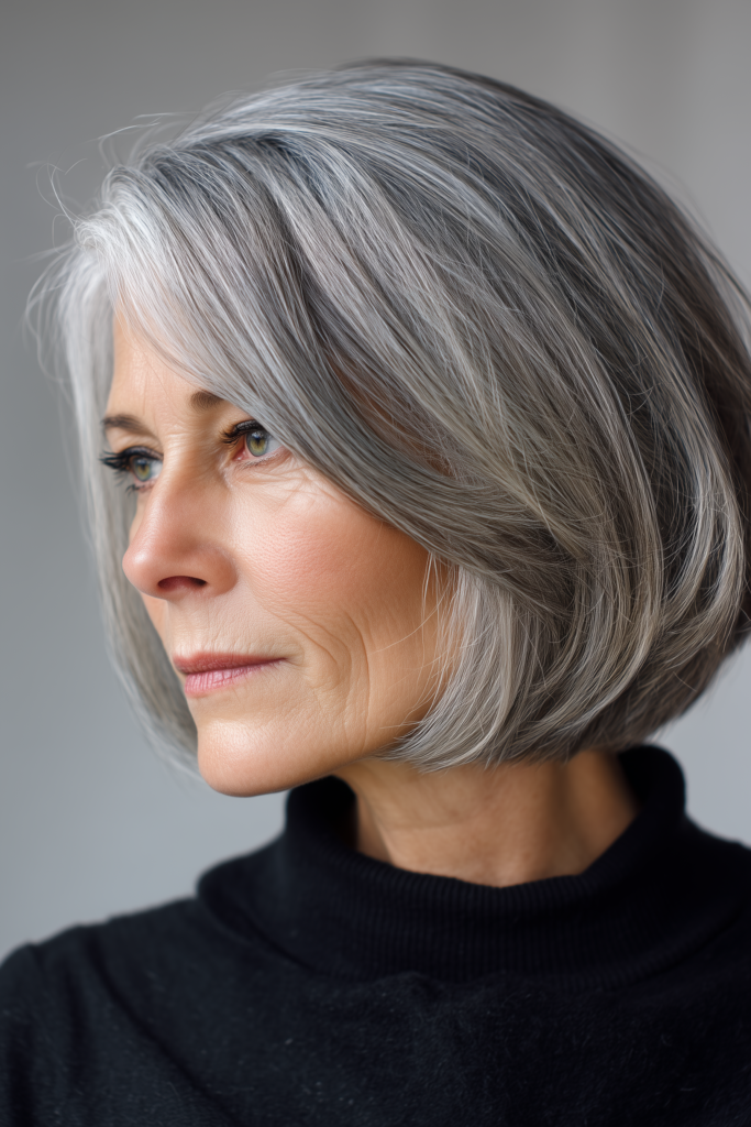 Classic Bob with Subtle Layers
