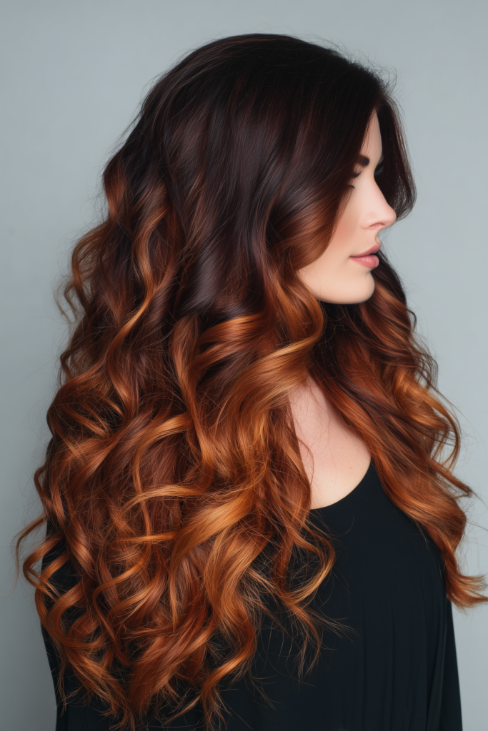 Copper Flame Balayage