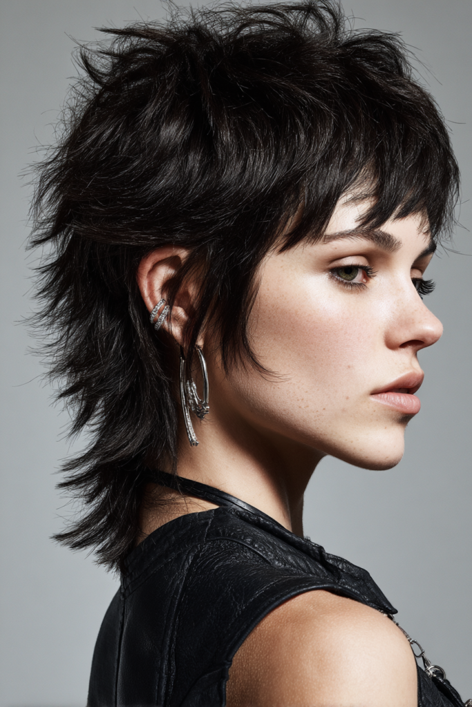 Wolf Cut with Wispy Layers