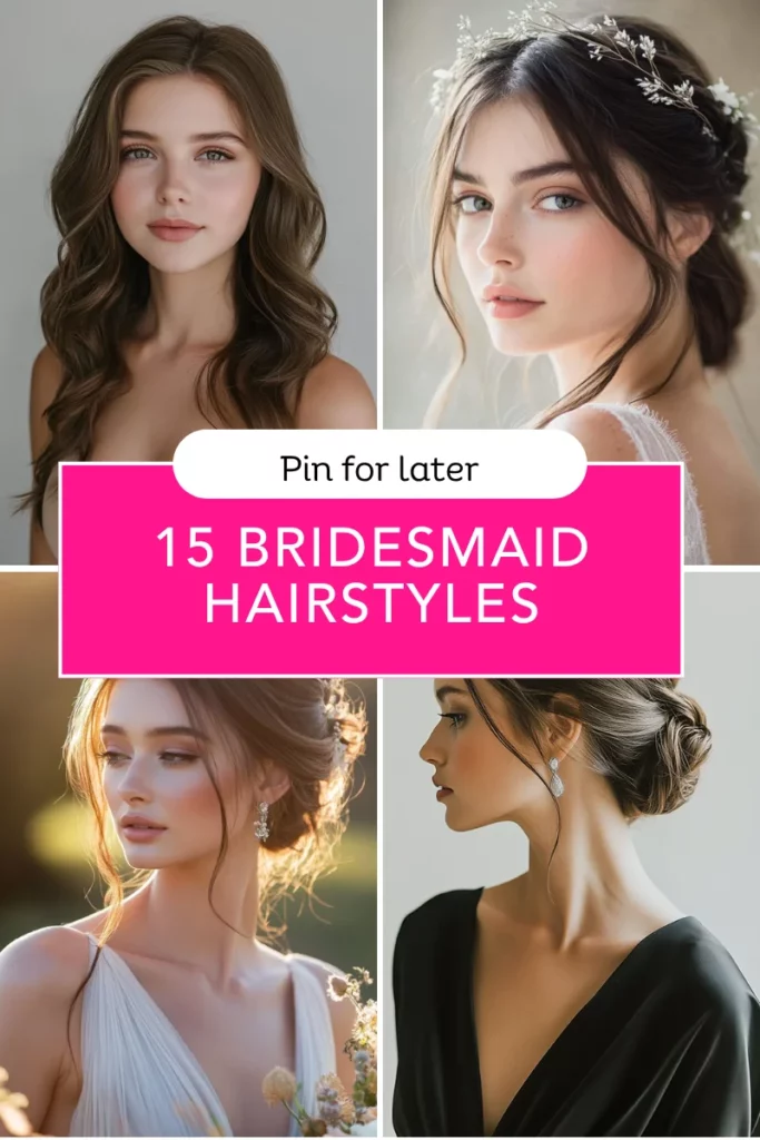 15 bridesmaid hairstyles