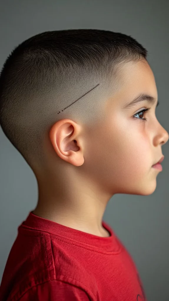 Buzz Cut with Design