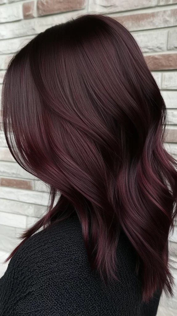 Subtle Cherry Cola for Dark Hair