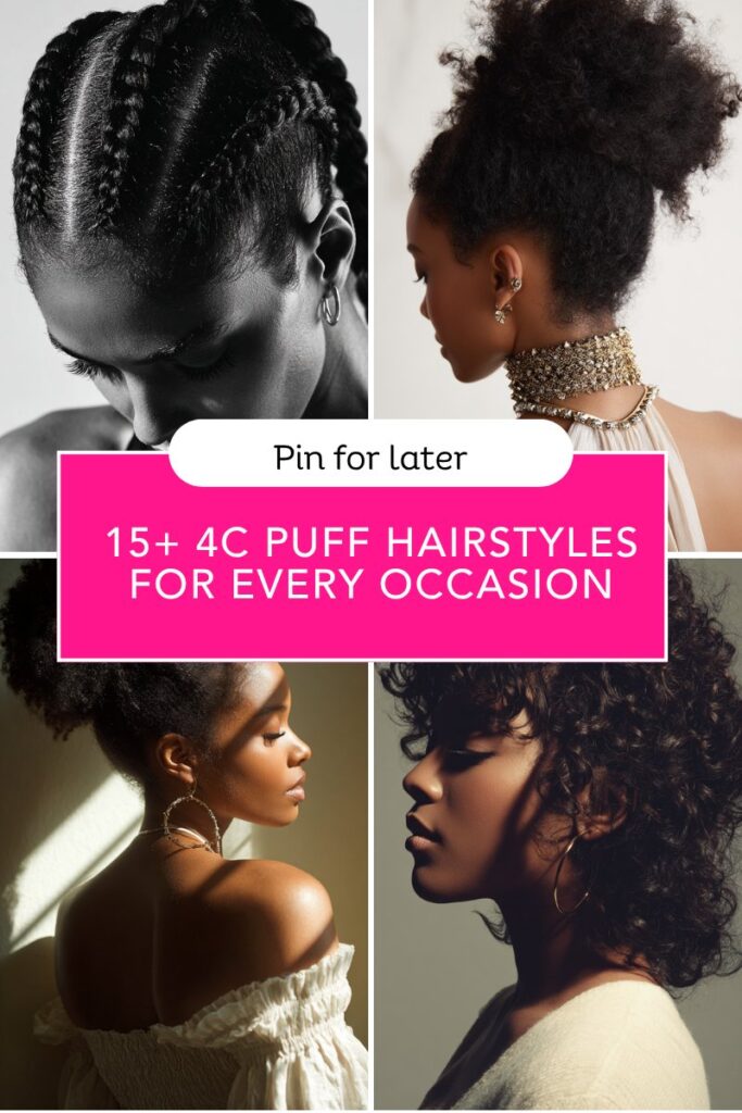 15+ Stunning 4C Puff Hairstyles for Every Occasion