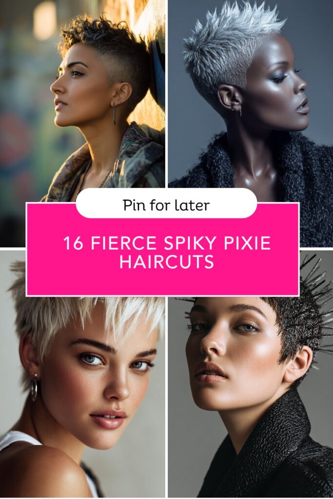16 Fierce Spiky Pixie Haircuts