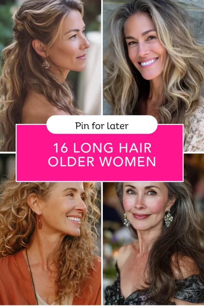 16 Long Hair Older Women Ideas
