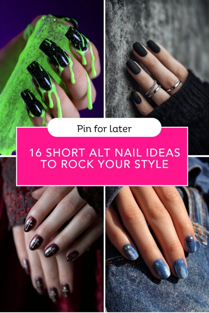 16 Short Alt Nail Ideas to Rock Your Style