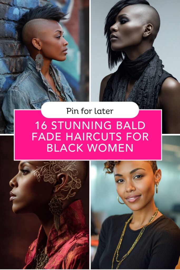 16 Stunning Bald Fade Haircuts for Black Women