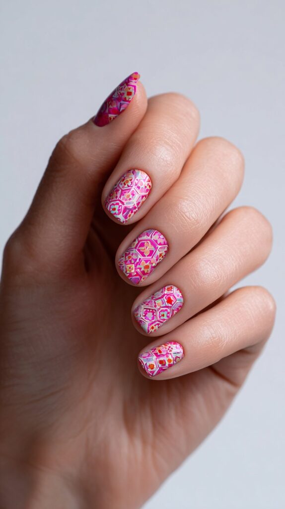 Barbie Dreams Pink Mosaic