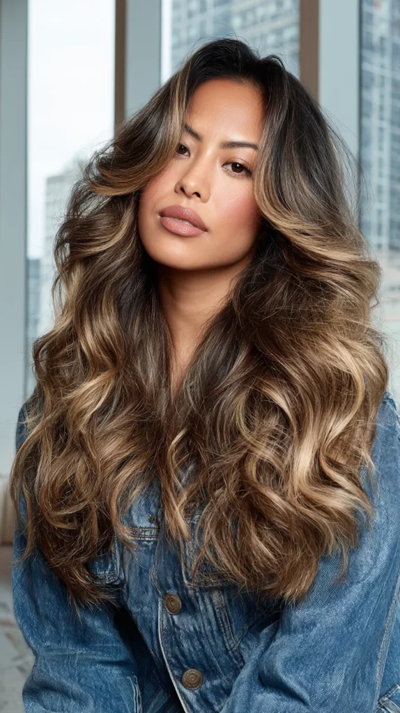 Butterfly Cut with Chunky Highlights