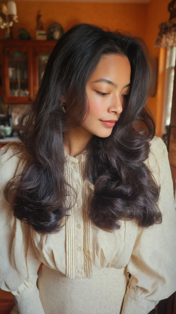 Butterfly Cut with Flipped Ends