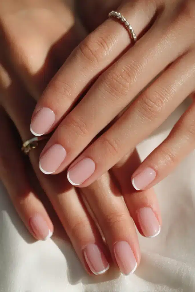 a close up of a woman's hands