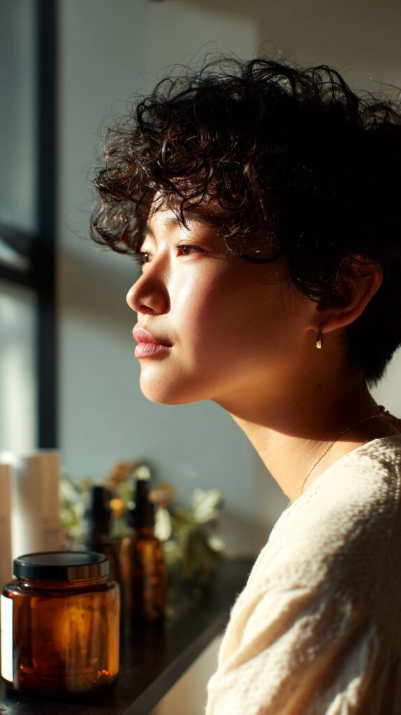 Curly Pixie