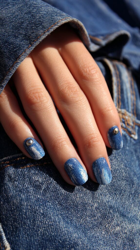 Distressed Denim Effect