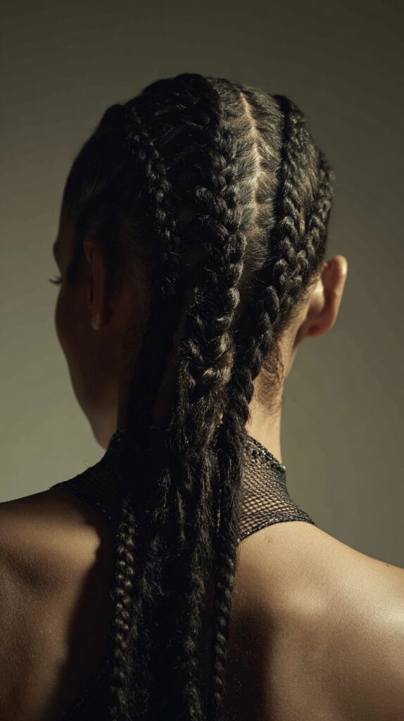 Dutch Braided Fringe with Defined Coils