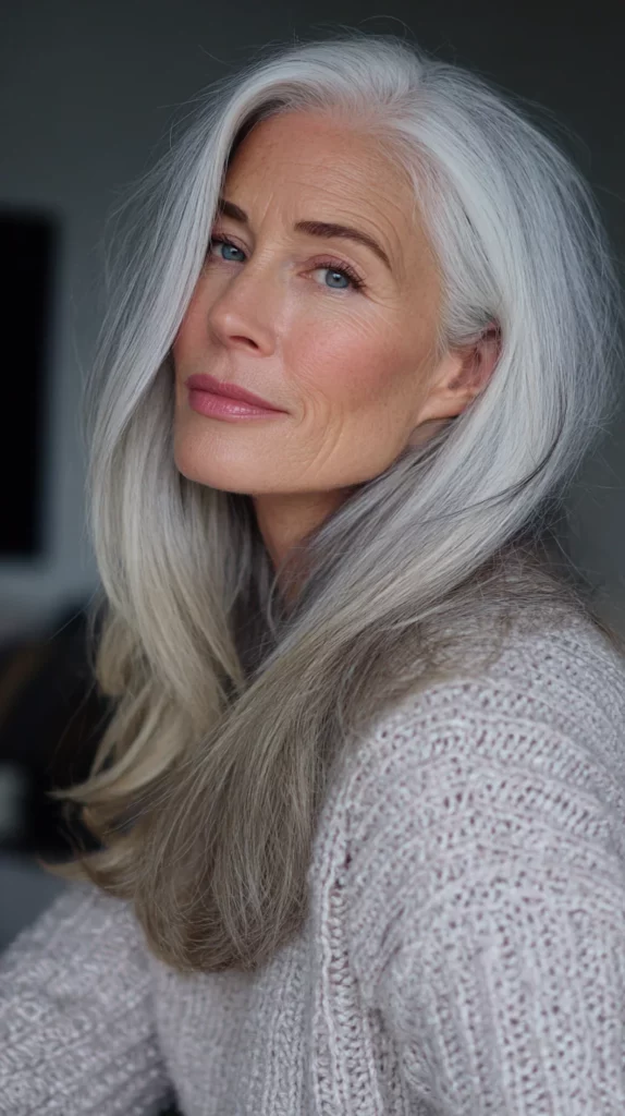Elegant Silver Ombré