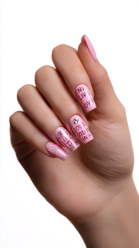 Pink Maximalist Typography