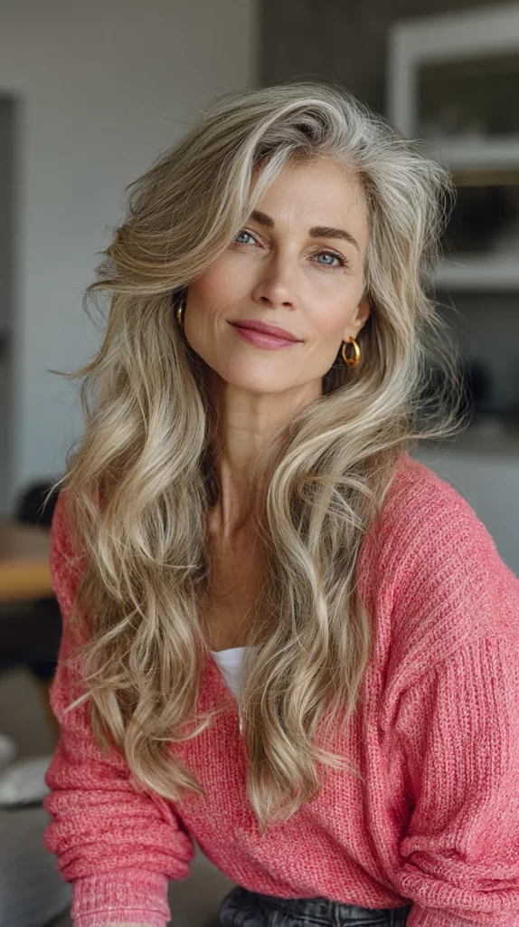 Soft Layered Waves with Face-Framing Pieces