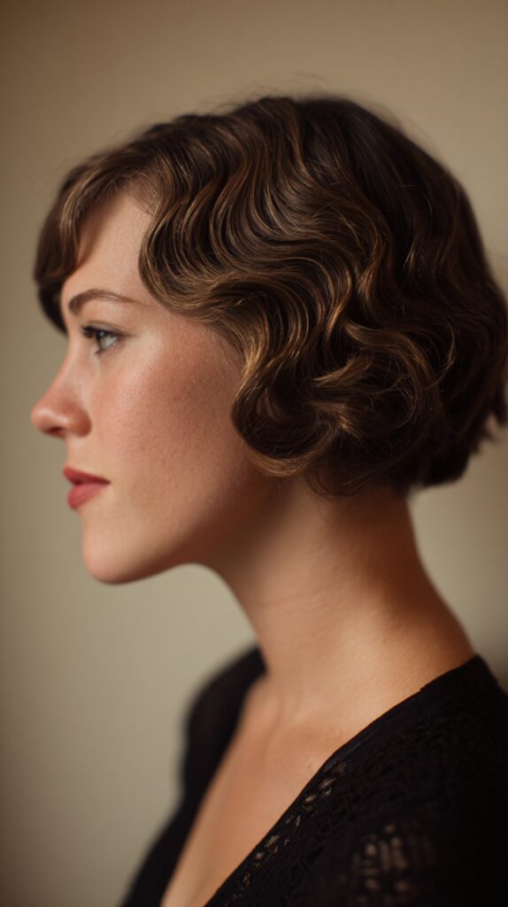 Textured Fingerwave Crop