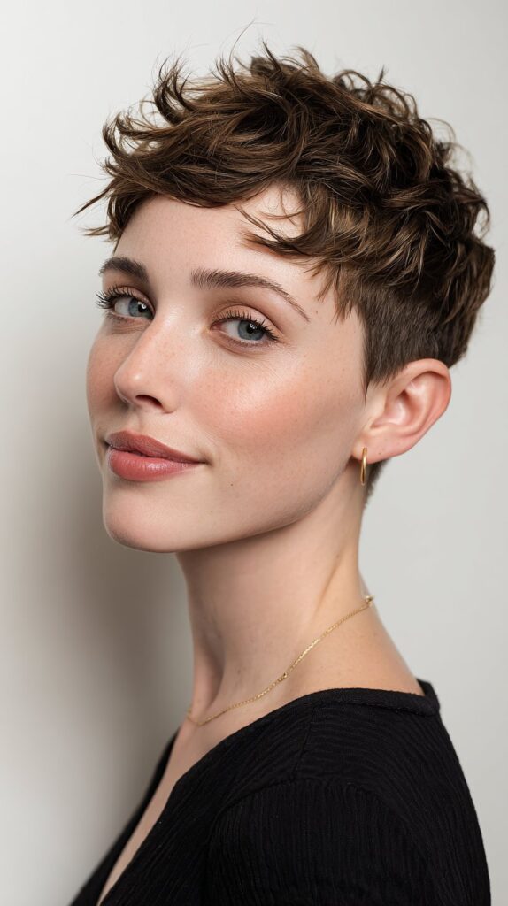The Textured Pixie Cut with Undercut