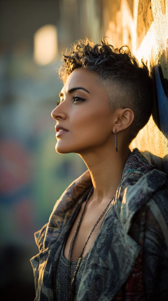 Undercut Spiky Pixie