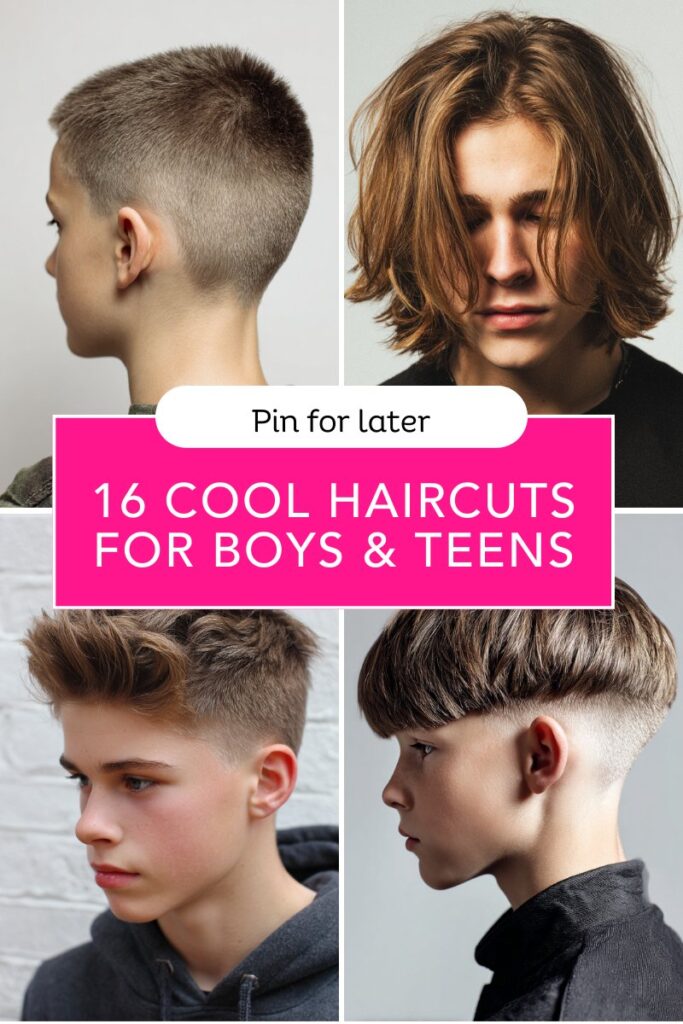 16 Cool Haircuts for Boys & Teens