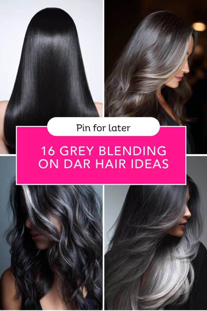 Grey Blending on Dark Hair