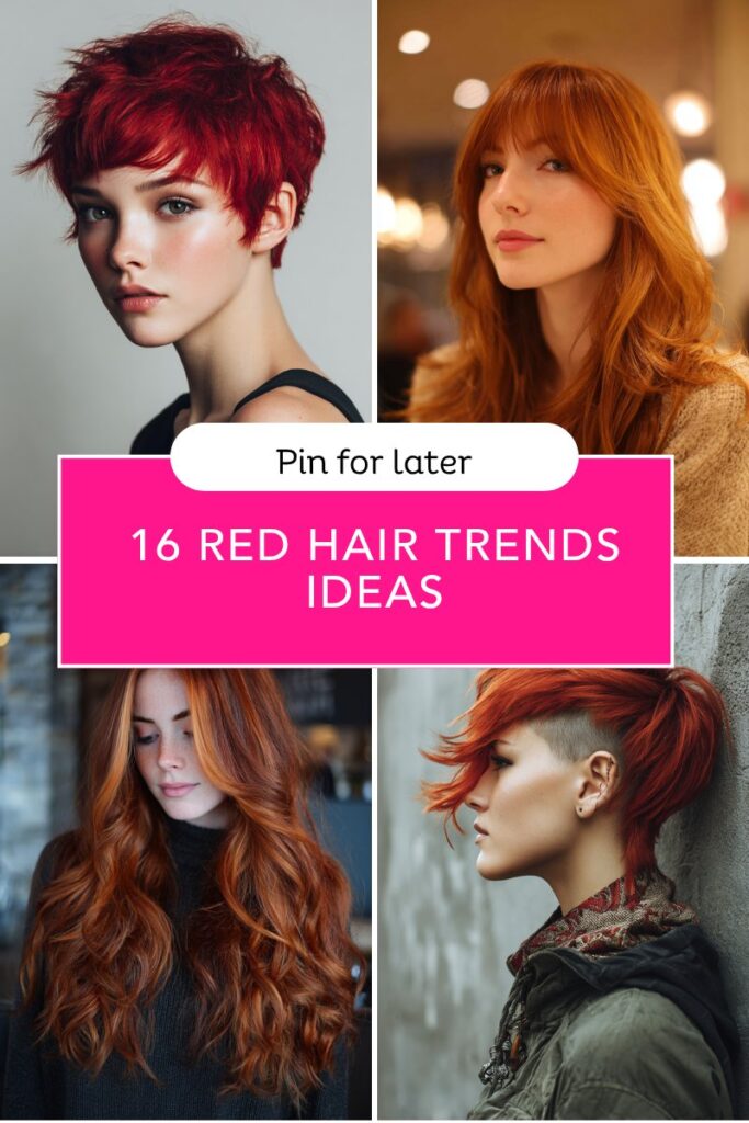 16 Red Hair Trends Ideas