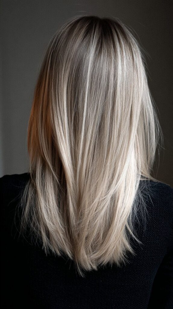 Ash Blonde Balayage