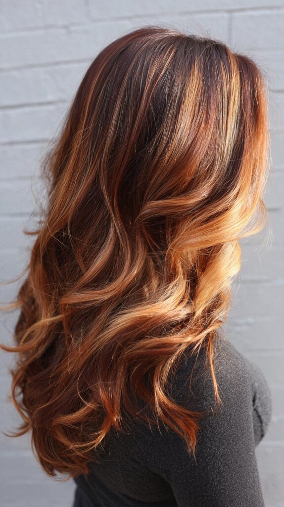 Autumn Sunset Chocolate Copper