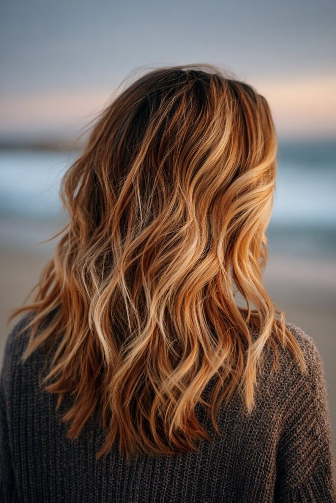 Beachy Blonde with Natural Roots