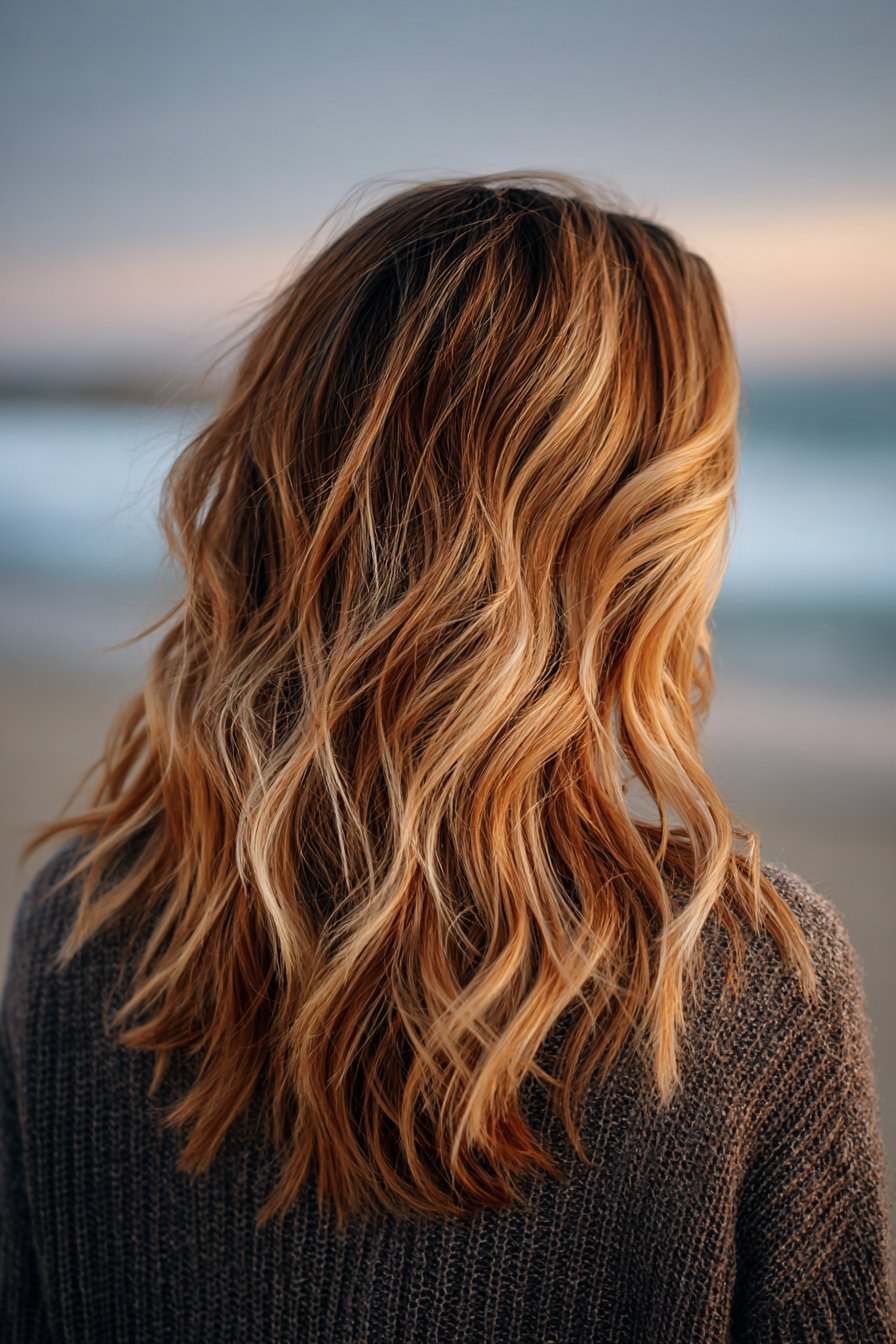 Beachy Blonde with Natural Roots