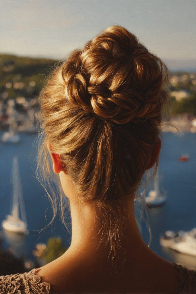 Braided Ballerina Bun