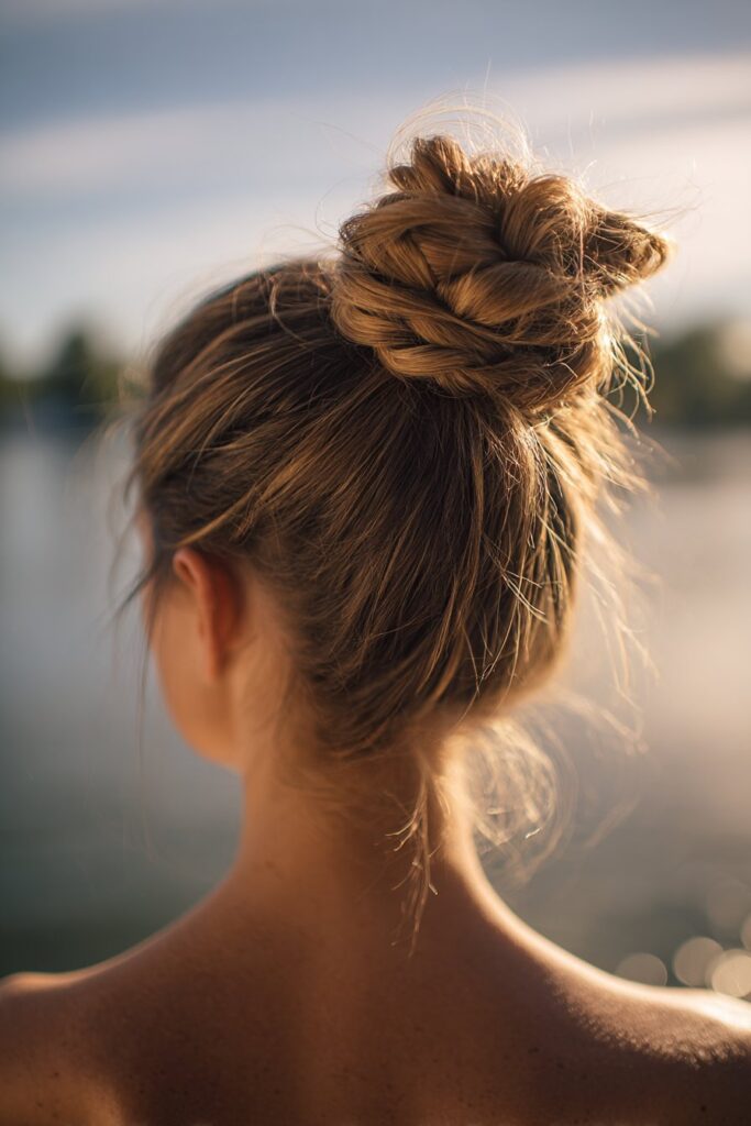 Braided Top Knot