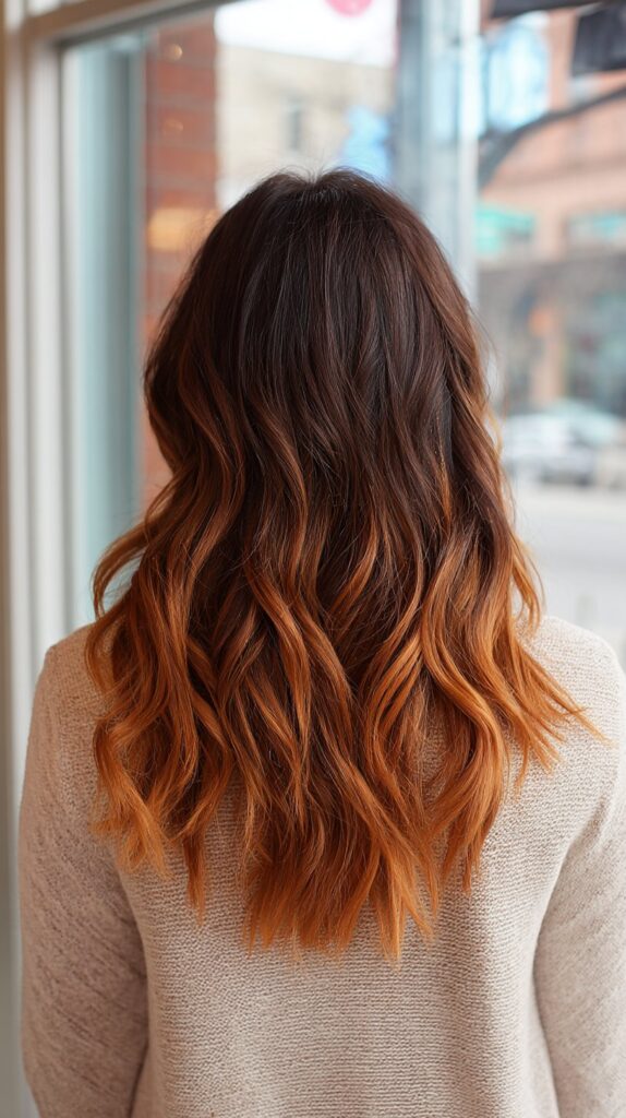 Caramel Copper Ombré