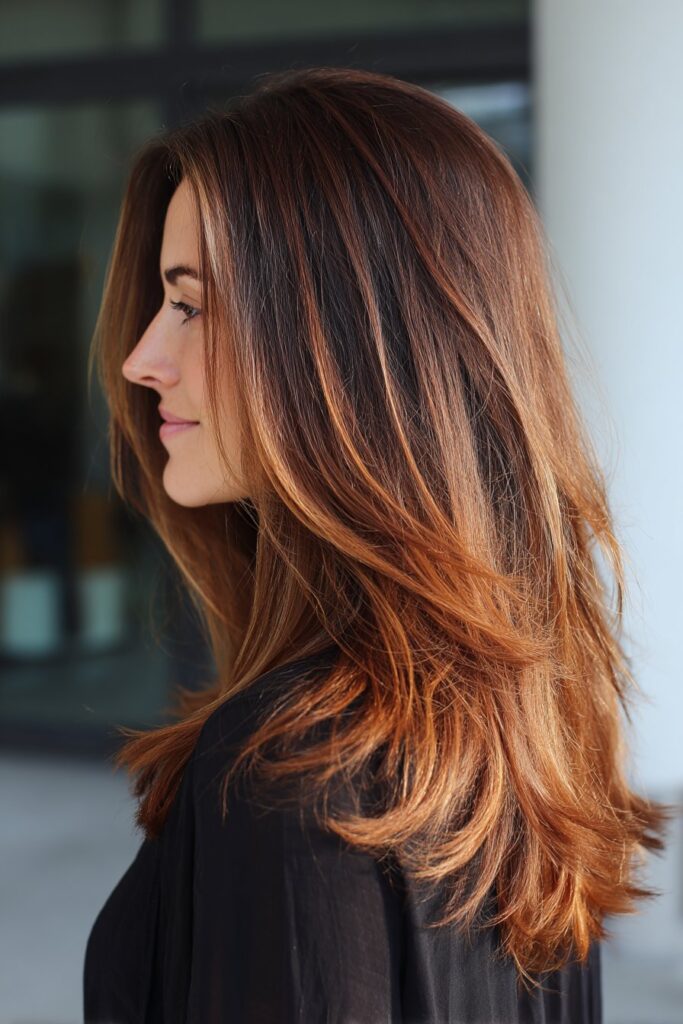 Cinnamon Spice Balayage