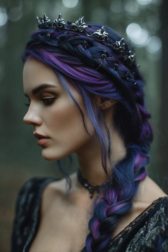 Constellation Crown Braid