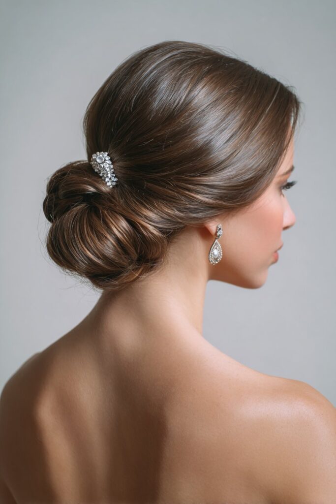 Elegant Low Chignon