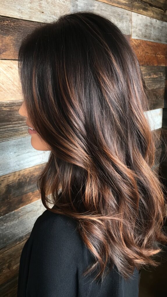 Espresso Brown with Subtle Highlights