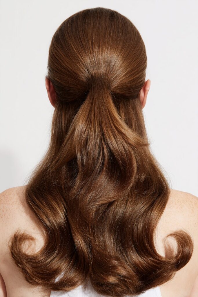 Flipped Ponytail