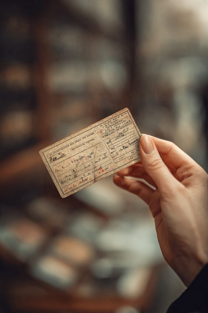Library Card Catalog Design