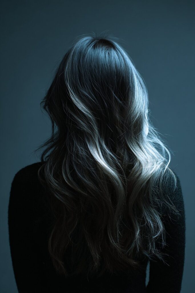 Grey Blending on Dark Hair