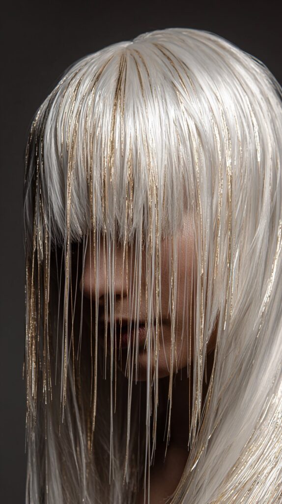 Platinum and Honey Blonde Combination