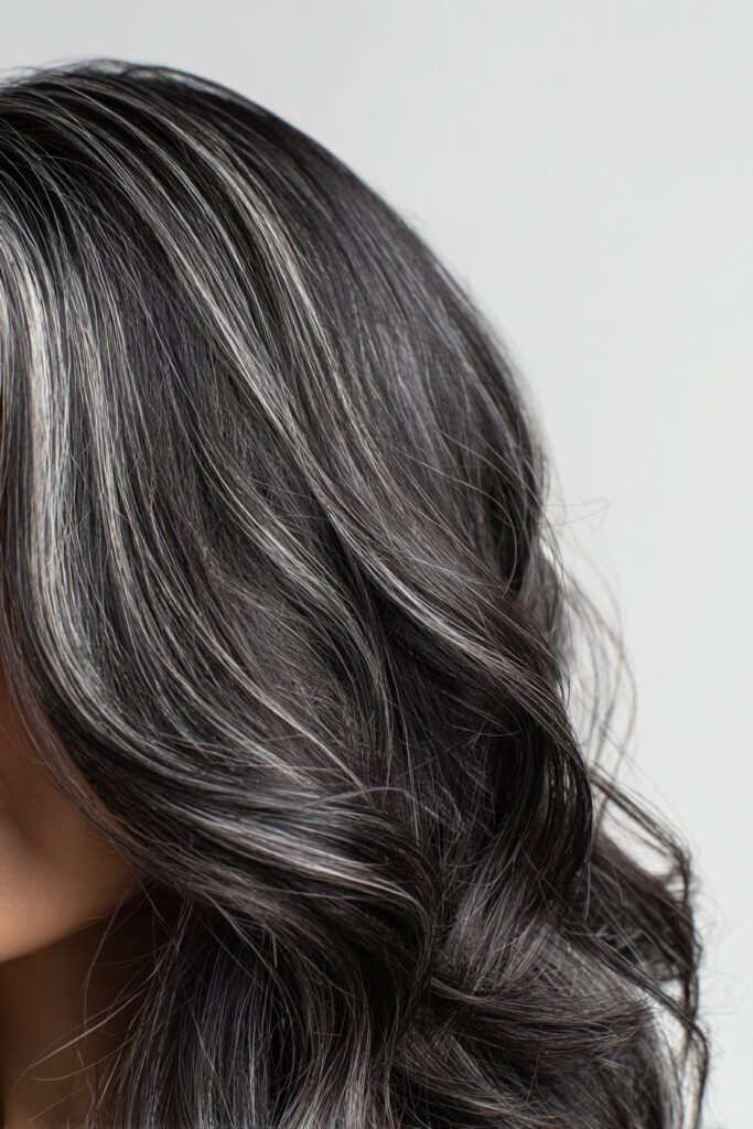 Grey Blending on Dark Hair