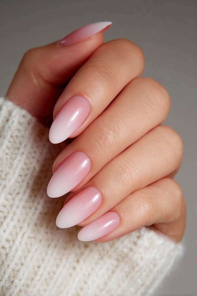 Soft Ombré Almond Elegance
