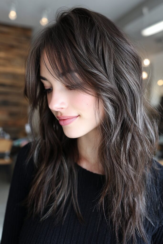 Grey Blending on Dark Hair