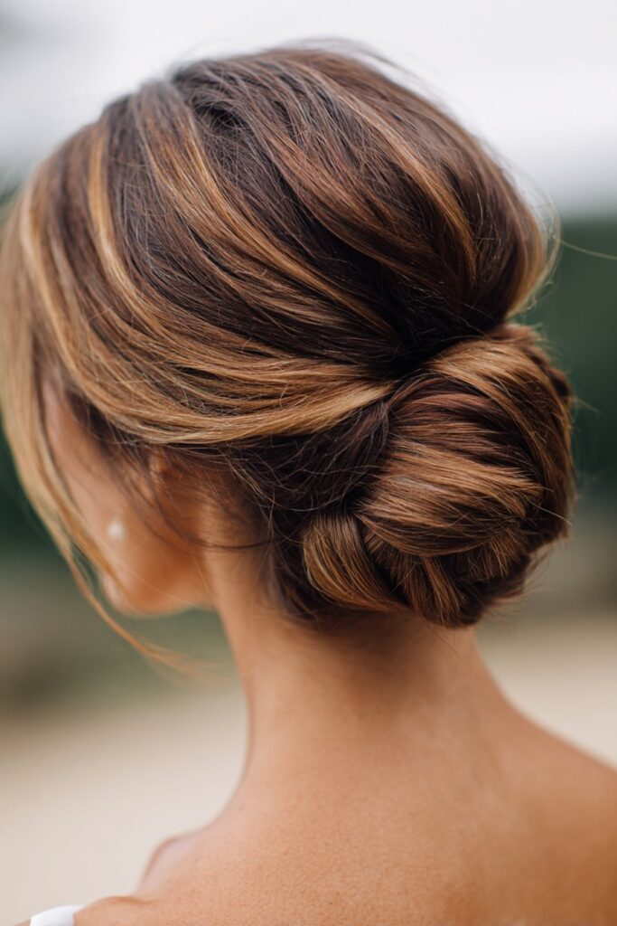 Twisted Side Bun